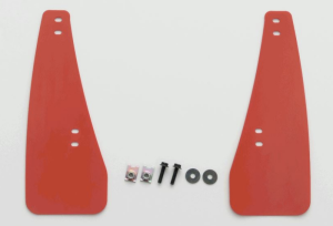 Toyota Corolla Mud Flaps - Front - Cusco - EVA - Red - `23-`27
